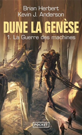 Couverture du livre La guerre des machines de Brian Herbert