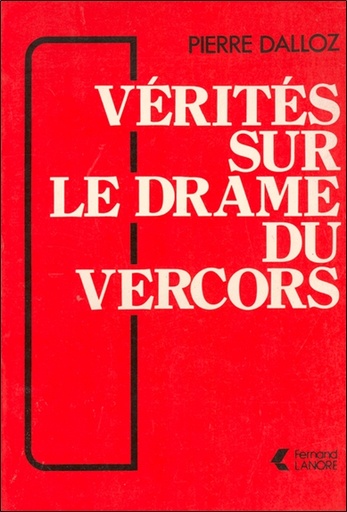 [9782382731420] Vérités sur le drame du Vercors
