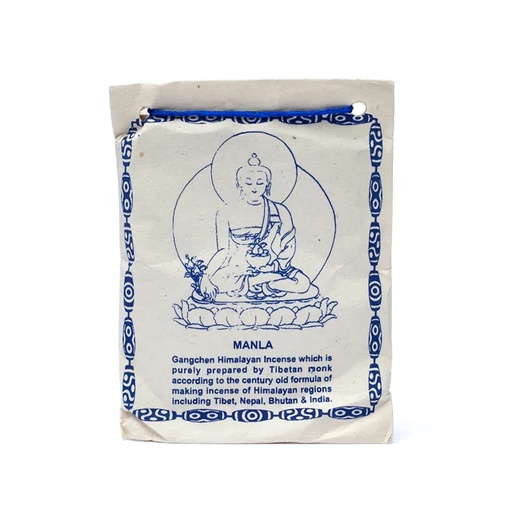 [8718657463568] Encens Tibétain en poudre Bouddha de la médecine | 40 g