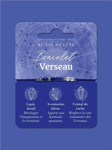 [3760398180933] Bracelet Astrologie Verseau