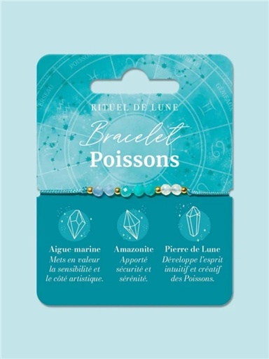 [3760398180926] Bracelet Astrologie Poissons