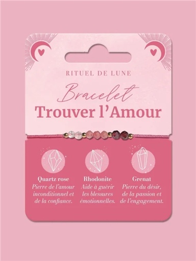 [3760398180865] Bracelet d'intention Trouver l'Amour