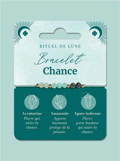 [3760398180841] Bracelet d'intention Chance