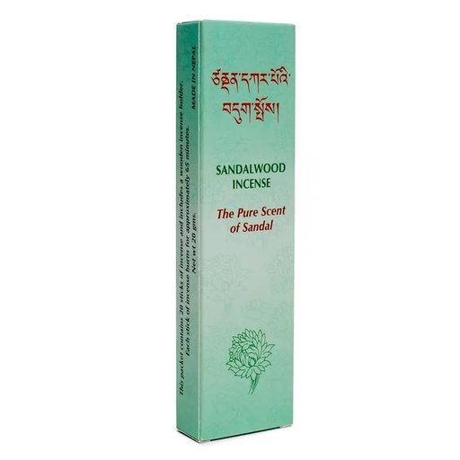 [8718657463674] Ecens Tibétain Sandalwood The Pure Scent of Sandal | 20 g