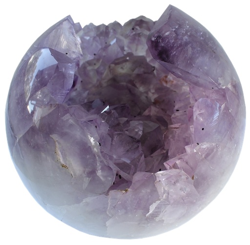 [3660341641118] Boule Creuse Améthyste et Quartz - 2,145 kilos