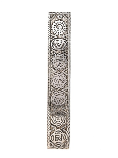 [3660341749609] Porte-encens Bâton en Métal Motif 7 Chakras