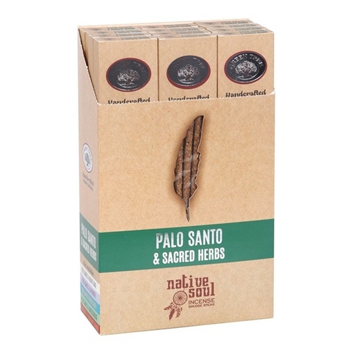 [8901684620473] Encens Green Tree Native Soul Palo Santo & Herbes Sacrées - 15 grs