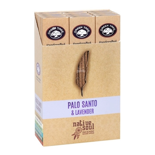 [8901684620633] Encens Green Tree Native Soul Palo Santo & Lavande - 15 grs