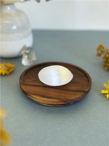 [3660341752968] Galet de Sélénite - Pièce de 5 cm