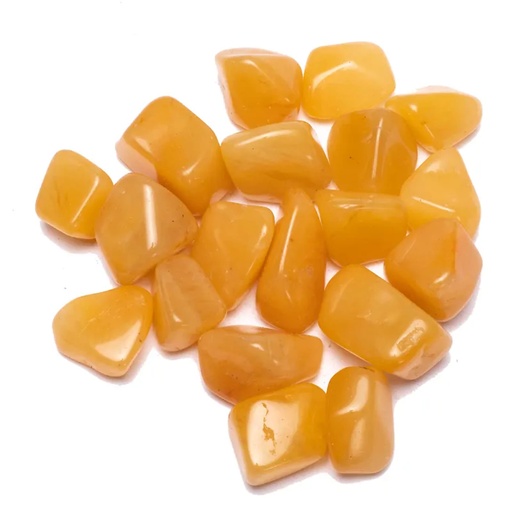 [8718657464336] Aventurine jaune pierres polies qualité A | ±250g; ±2-3cm