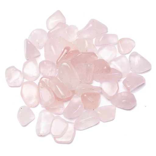 [8718657464381] Quartz girasol rose pierres polies qualité B | ±250 g;±2-3 cm