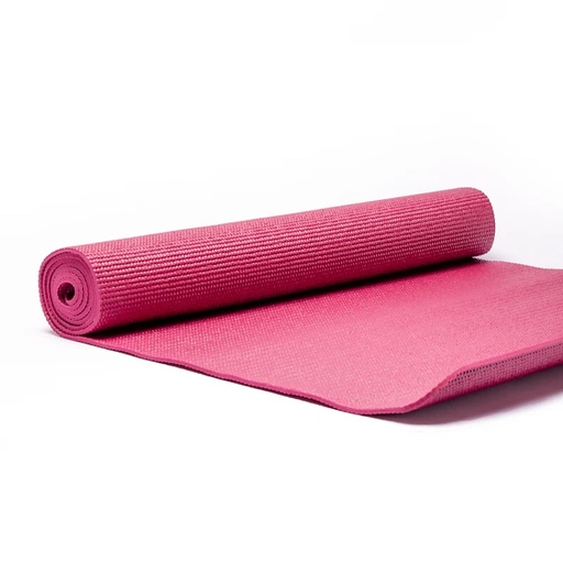 [8718657464466] Tapis Yoga PVC Yogi & Yogini rose | 1200g; 61x183x0.5cm