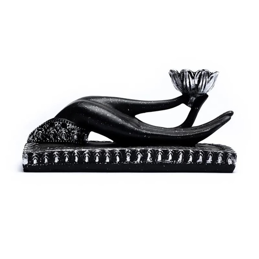 [8718657464558] Bougeoir Mudra | 21x8x10 cm