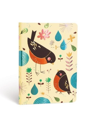[9781439735558] Carnets à couverture rigide - Maman Rouge-gorge - Midi - Ligné