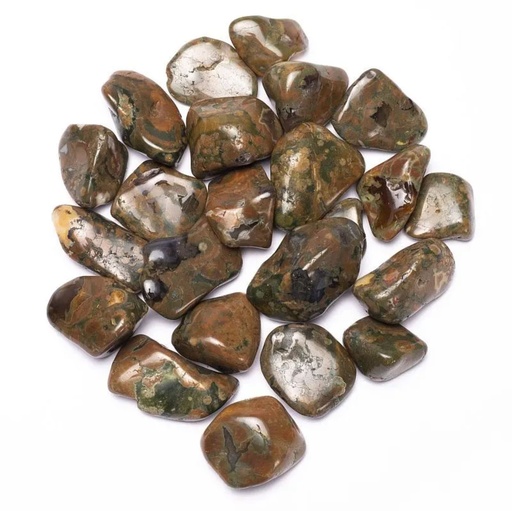[8718657464978] Rhyolite pierres polies -- ± 250g; ± 2-3 cm
