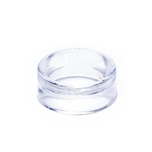 [8718657465210] Support transparent pour sphères de pierres précieuses |1.5x0.6cm
