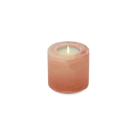 [4041678002961] Bougeoir en Cristal de Sel Cylindre