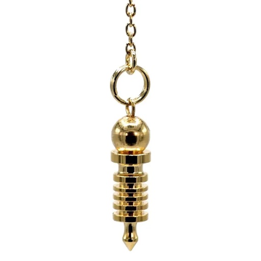 [8718657465517] Mimi Pendule en laiton plaqué or | 4 g; 2.5 cm