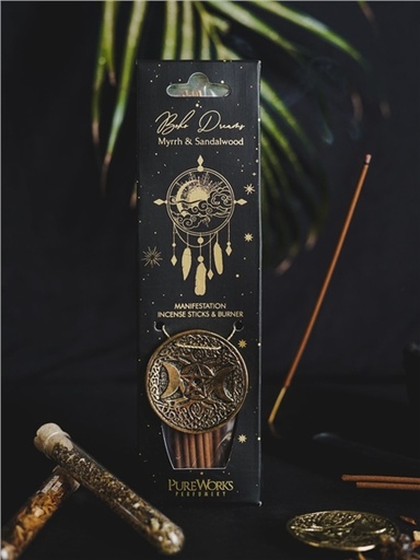 [8903833923527] Encens Bâton Esotéric Boho Dreams - Myrrhe et Bois de Santal  25 grs