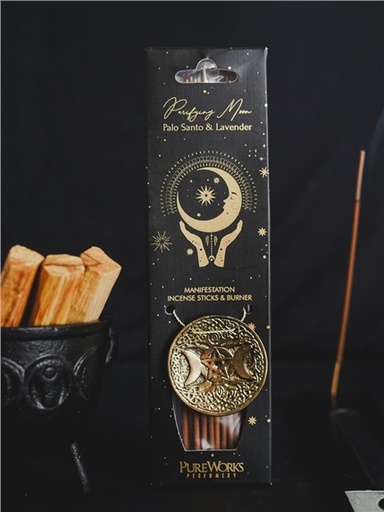 [8903833923572] Encens Bâton Esotéric Purifying Moon - Palo Santo et Lavande 25 grs