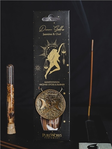 [8903833923534] Encens Bâton Esotéric Divine Goddess - Jasmin et Oud 25 grs