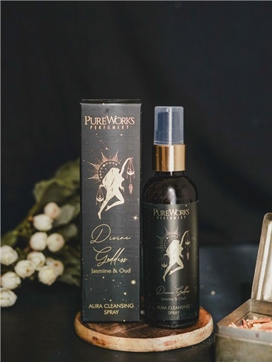 [8903833923442] Parfum d'ambiance Purifiant Divine Goddess - Jasmin et Oud