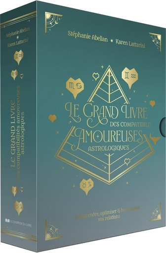 [9782702928639] Le grand livre des compatibilités amoureuses astrologiques - Coffret en 2 volumes - Avec un Astro-Mémo cartonné