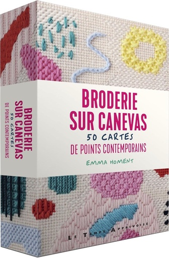 [9782299004839] Broderie sur canevas - 50 cartes de points contemporains