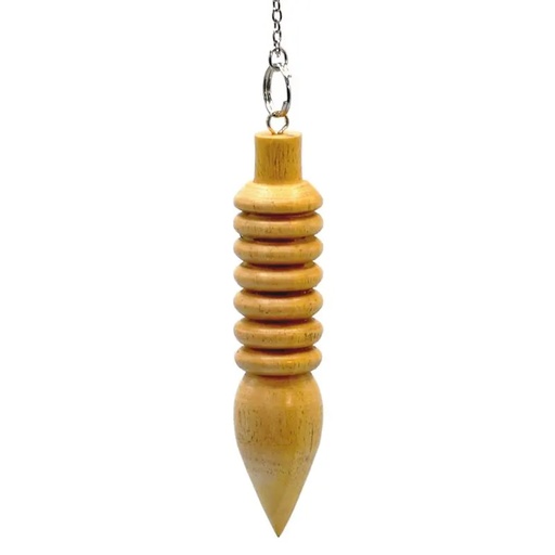 [8718657466736] Pendule en bois | 7.5 cm