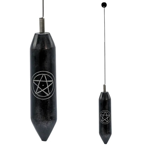 [8718657466781] Bio-tensor pierre à savon et Pentagramme | 29 cm