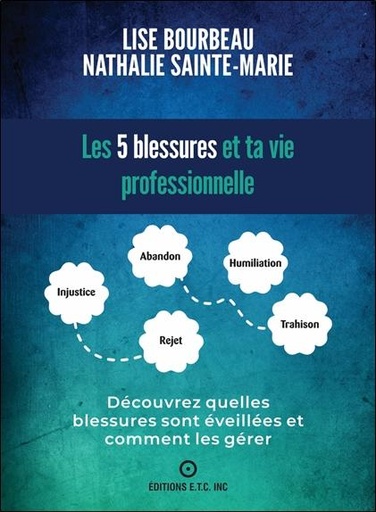 [9782920932975] Les 5 blessures et ta vie professionnelle - Découvre quelles blessures sont éveillées et comment les gérer
