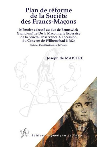 [9791097414405] Plan de réforme de la Société des Francs-Maçons