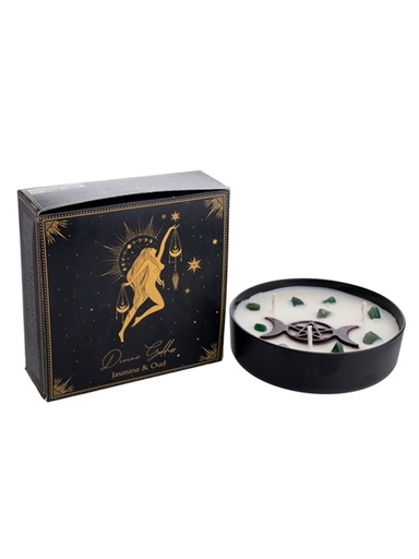 [8903833927785] Bougie parfumée Esotéric Divine Goddess - Jasmin et Oud 200 grs