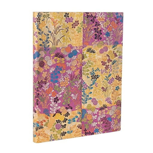 [9781439798164] Carnet Flexis Kara-ori Rose Kimono Japonais Ultra N.L. 176PG