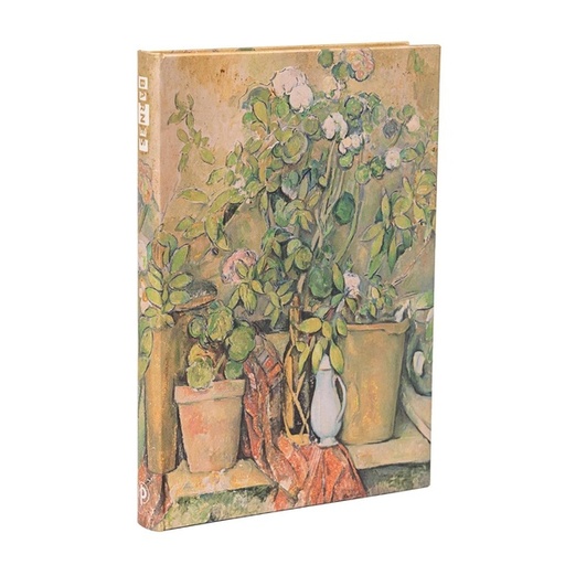 [9781439797891] Carnet PB Pots en Terre Cuite et Fleurs de Cézanne Midi N.L. 144PG