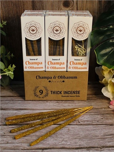 [7434647072077] Encens Green Tree Botanical Nag Champa & Oliban