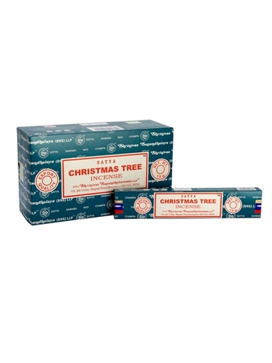 [8904245402815] Encens Nag Champa Satya - Sapin de Noël - 15 grs