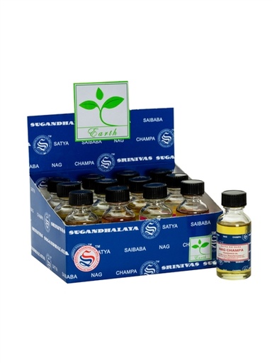 [8904245402495] Huile parfumée Satya Nag Champa - 30ml