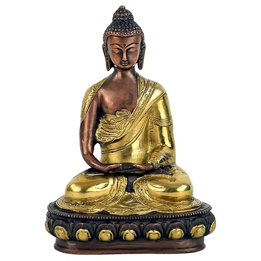 [8718657468464] Bouddha Amithaba statue bicolore | 1500 g; 20 cm