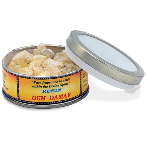[8718657468969] Encens résine de Gum Damar -- 50 g