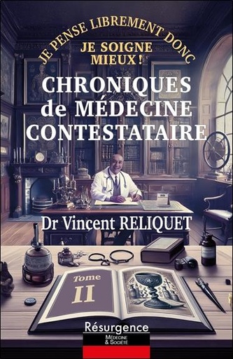 [9782874342462] Chroniques de médecine contestataire - Je pense librement donc je soigne mieux, Tome 2