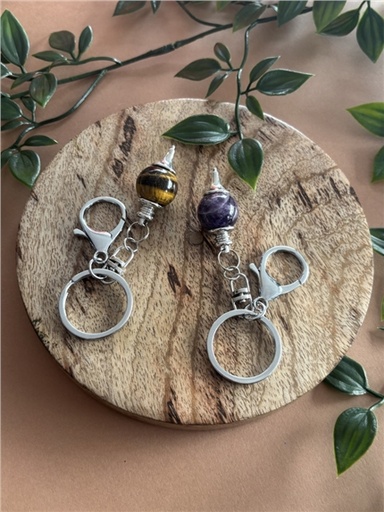 [3660341762899] Porte-clef Pendule Améthyste