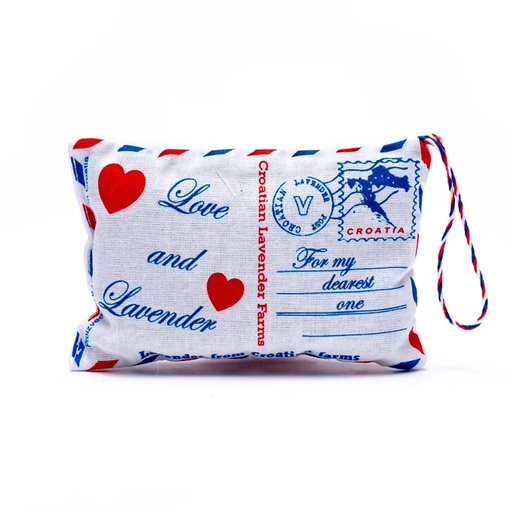 [8718657469706] Coussin carte postale Lavande | 25 g; 11x7 cm