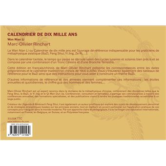 [9782875141569] Calendrier de dix mille ans