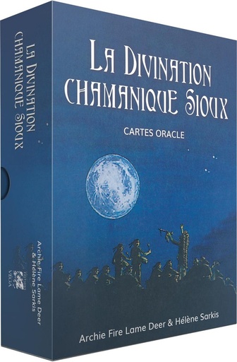 Couverture du livre La divination chamanique sioux - Cartes Oracle de Archie Fire Lame Deer