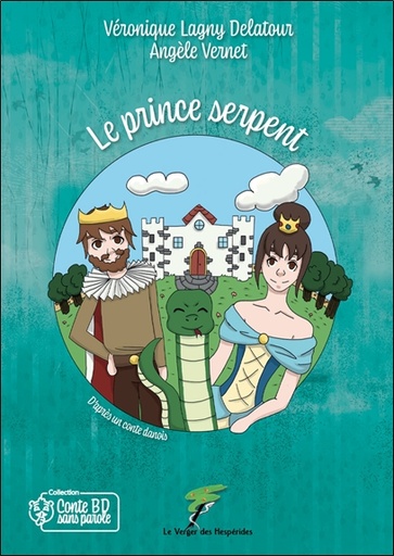 [9782365875417] Le prince serpent - Conte BD sans parole