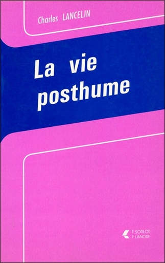 [9782851570710] La vie posthume