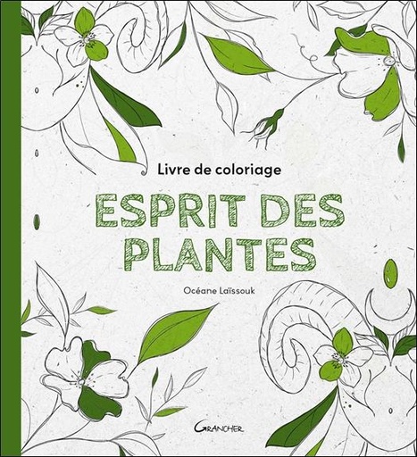 [9782733916063] Esprit des plantes - Livre de coloriage