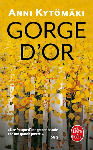 Couverture du livre Gorge d'or de Anni Kytömäki