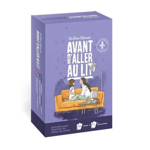 [0804994285128] Nos bons moments - Avant d'aller au lit - 50 cartes